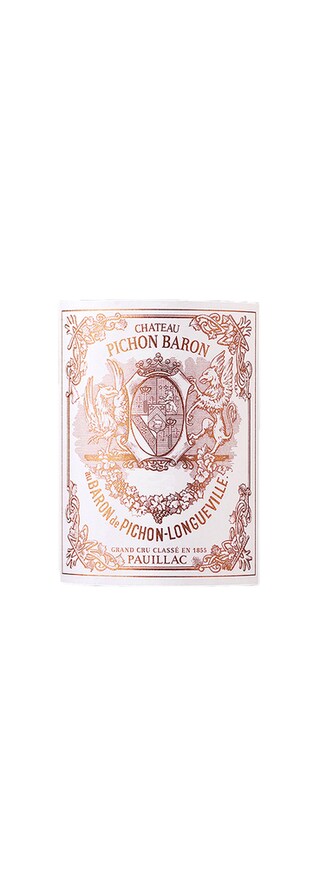 France - Frankrijk | Bordeaux | Château Pichon Baron | Houten Kist | 2019 | Rood 