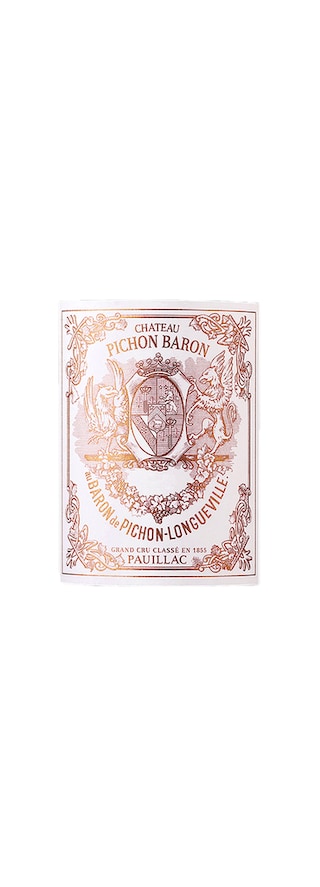 France - Frankrijk | Bordeaux | Château Pichon Baron | Houten Kist | 2019 | Rood 75 cl