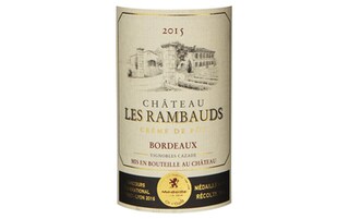 France - Frankrijk | Bordeaux - Bordeaux | Château Les Rambauds 2015 Rouge 75 cl