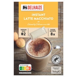 Delhaize | Koffie | Oplos | Sticks | Latte Macchiato 