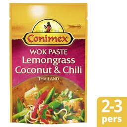 Pâte Wok | Lemongrass Coconut & Chili | 130 g
