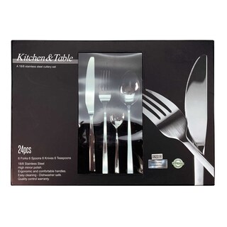 Delhaize | Bestekset | 24st | 18/8 