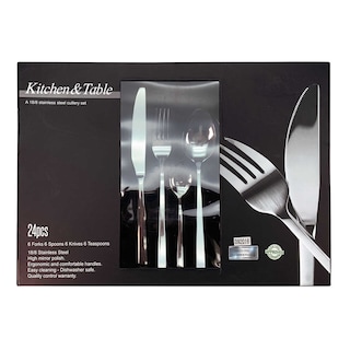 Delhaize | Set de couverts | 24pc | 18/8 