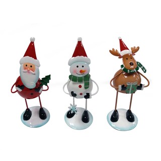 Delhaize | Deco metaal | Kerstman 