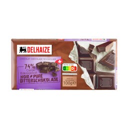 Chocolade | Puur-zwitsers | 74% kakaogehalt