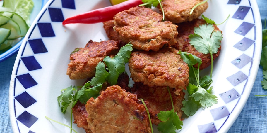 Thaise zalmkoekjes