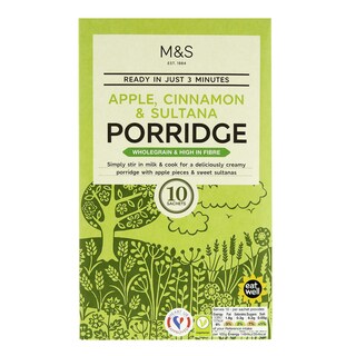 Marks&Spencer | Porridge | Pomme | Cannelle | Raisin 