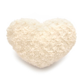 Delhaize | Coussin coeur | blanc 