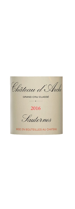 Chateau D'Arche | Sauternes Grand Cru Classé | 2016 