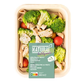 Natural | Speltpasta | Pesto | Zalm broccoli 