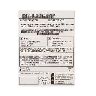 Delhaize | Boerenpens | Zwart 