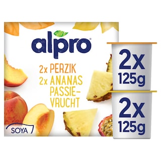 Alpro | Alternatief yoghurt | Perzik/Ananas-Passievru 