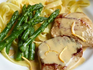 Sautés de veau à l’orange