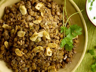 Dal de lentilles bio au curry