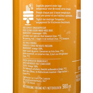Delhaize | Sap | Sinaasappel | Vers 50 cl