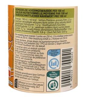 Delhaize | Bio | Soupe | Potiron | Bio 48 cl