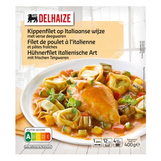 Delhaize | Kipfilet | Italiaans | Verse pasta 