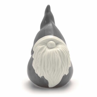 Delhaize | Keramische Kerstman | 8.9x7.8x13.7 