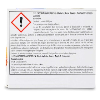 Glade By Brise | Bougie | Cosy | Pomme & cannelle 