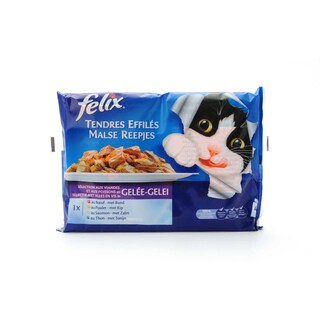 Purina - Felix | Aliment chat | Pochons | Gelee | Viande-poiss 