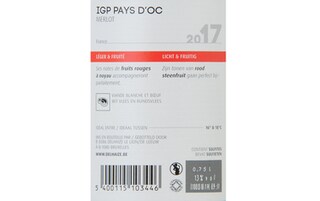 France - Frankrijk | Midi de la France - Oc IGP | Oc IGP Merlot Rood 