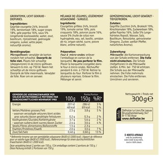 Delhaize | Italiaanse Groentemix 300 gr