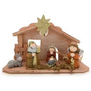 Delhaize | Crèche de Noël | Terracotta 