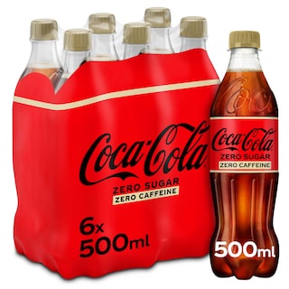 Coca-Cola | Zero Sugar et sans caféine | PET 