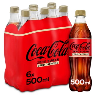 Coca-Cola | Zero Sugar et sans caféine | PET 6 x 50 cl