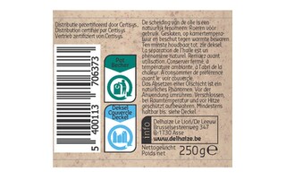 Delhaize | Bio | Beurre | Noisettes | Bio 250 gr