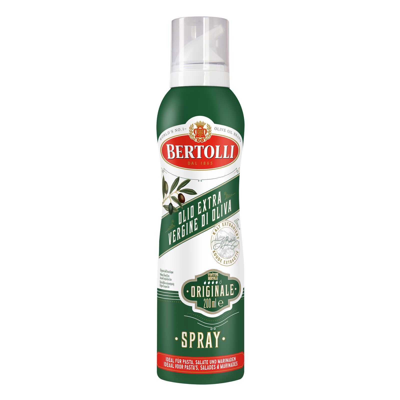 Bertolli Huile d'olive Spray Extra Vierge 20 cl Delhaize