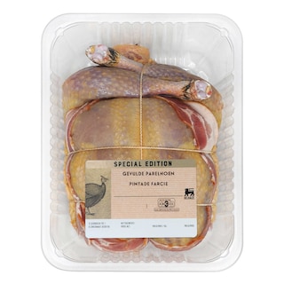 Delhaize | Pintade farcie | Champignons & cèpes 