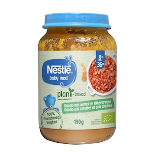 Nestlé | Baby Meals | Repas | Végétal | Risotto | 8M | Bio 