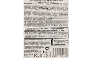Delhaize | Pepersalami 150 gr