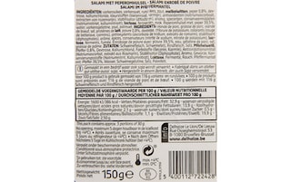 Delhaize | Salami au poivre 
