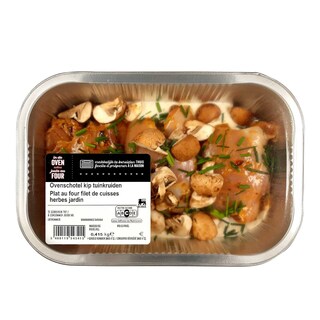 Delhaize | Ovenschotel | Kip | Tuinkruiden 