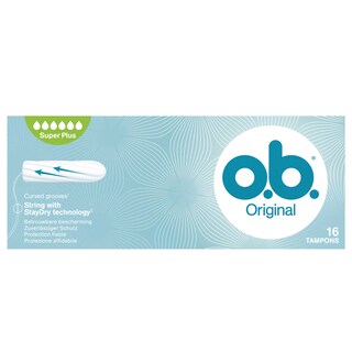 O.B. | Tampons | Super | Plus | 16PC 