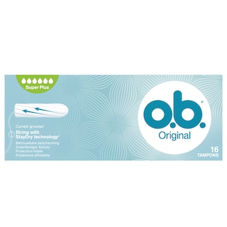 O.B. | Tampons | Super | Plus | 16PC 