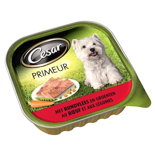 Cesar | Hondenvoeding | Primeur | Rund-Groenten 
