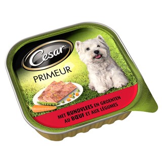 Cesar | Hondenvoeding | Primeur | Rund-Groenten 
