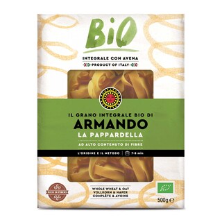 Armando | Pasta | Pappardelle | Volkoren | Bio 