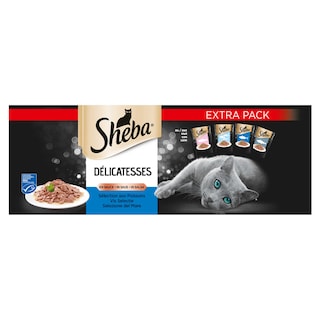 Sheba | Aliment chat | Sauce | Mix poisson 