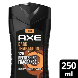 Axe | Gel Douche | Dark Temptation | 4x250ml | Promopack 2+2 