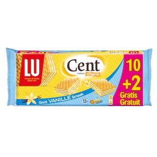 LU | Cent wafers | Original | Vanille | 10+2 gratuit 