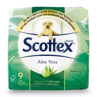 Scottex | Papier toilette | Doux | Aloe vera | Eco 