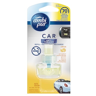 Ambi Pur | Car | Désodorisant | Anti tobacco | Recharge 