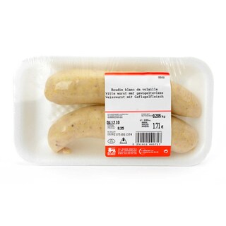 Delhaize | Boudin blanc de volaille 