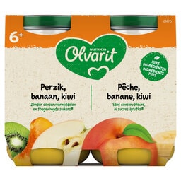 Fruitpap | Perzik Banaan Kiwi | 6M