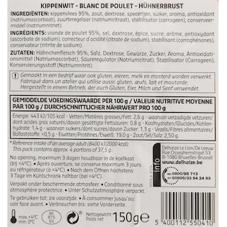 Delhaize | Blanc de poulet 