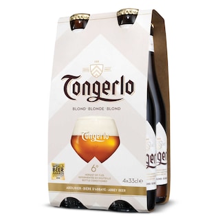 Tongerlo | Bière abbaye | Blonde | 6% | Bouteille 4 x 33 cl